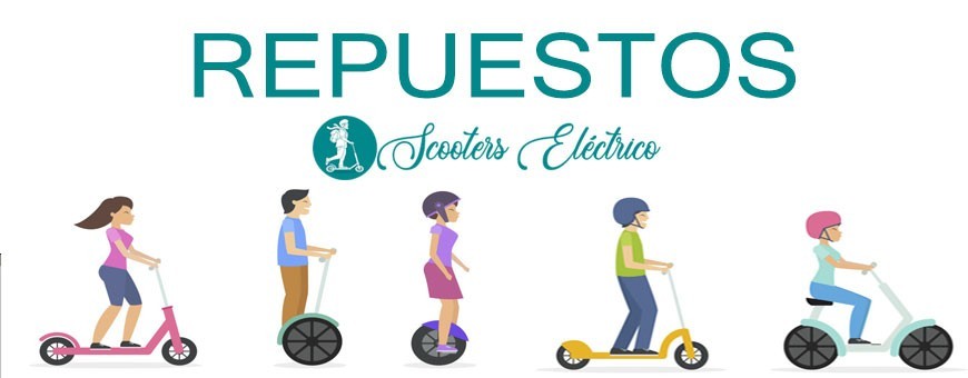 Repuestos Scooters Eléctricos - Repuestos para scooters Electricos